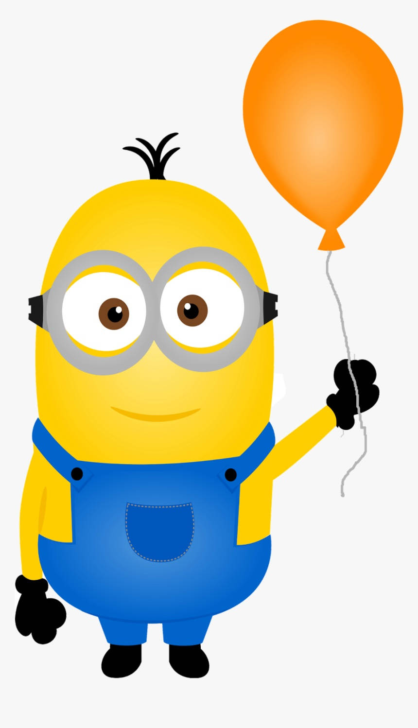 Minion, orange balloon, yellow Minion, HD Phone Wallpaper