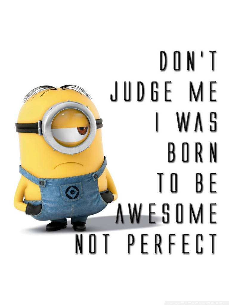 Minion, yellow Minion, one eye, SD Phone Wallpaper