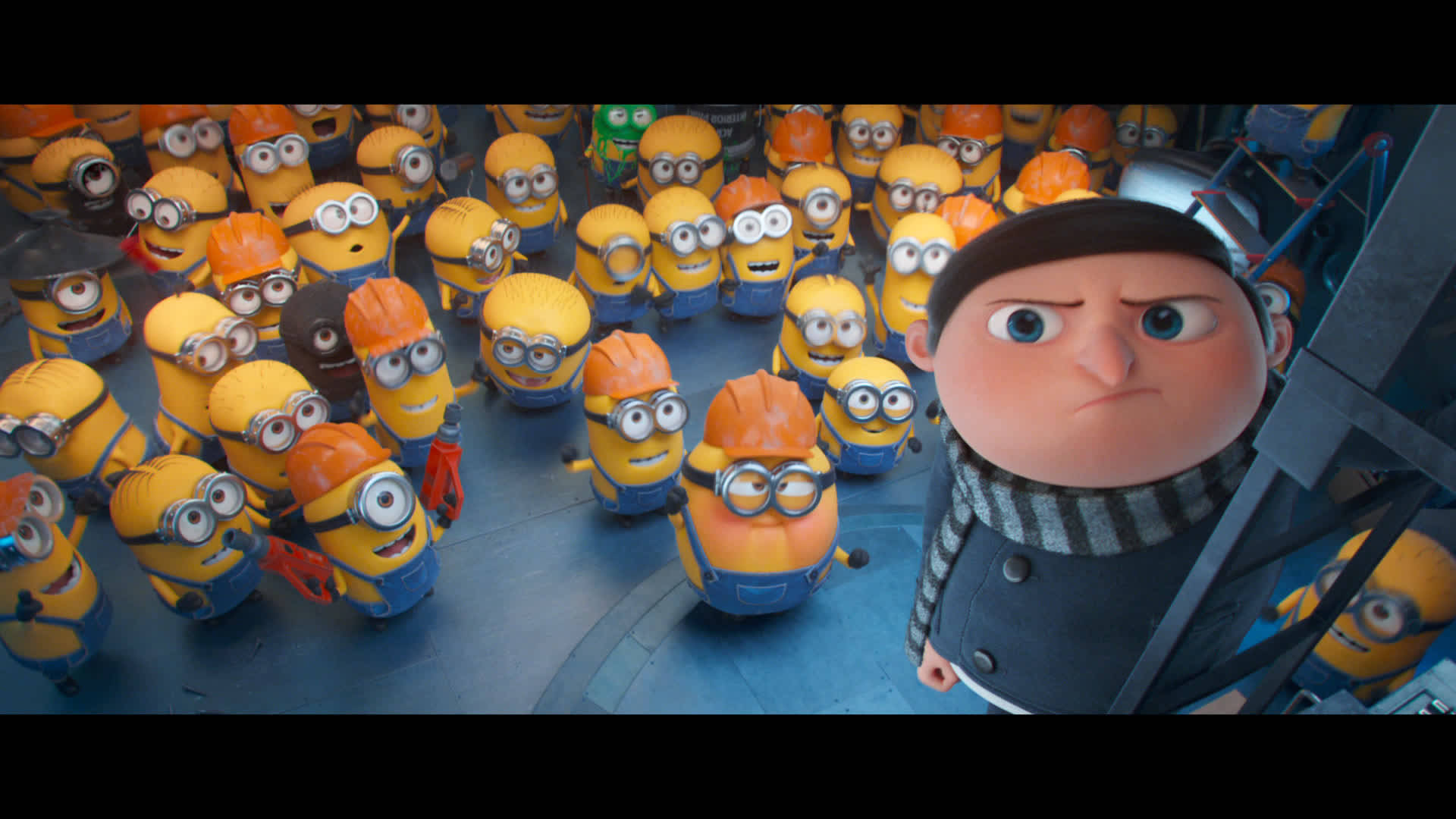 Minions The Rise Of Gru, Gru, yellow Minions, Full HD Desktop Wallpaper