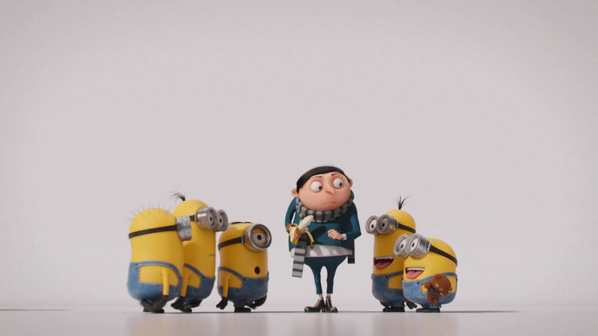 Minions The Rise Of Gru, Gru, yellow Minions, Full HD Desktop Wallpaper
