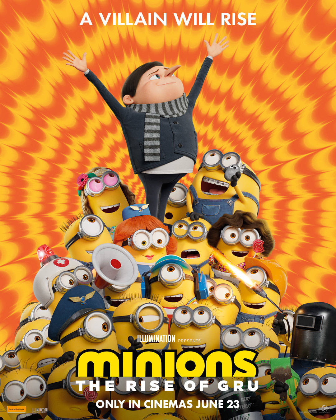Minions The Rise Of Gru, Gru, Minions, HD Phone Wallpaper