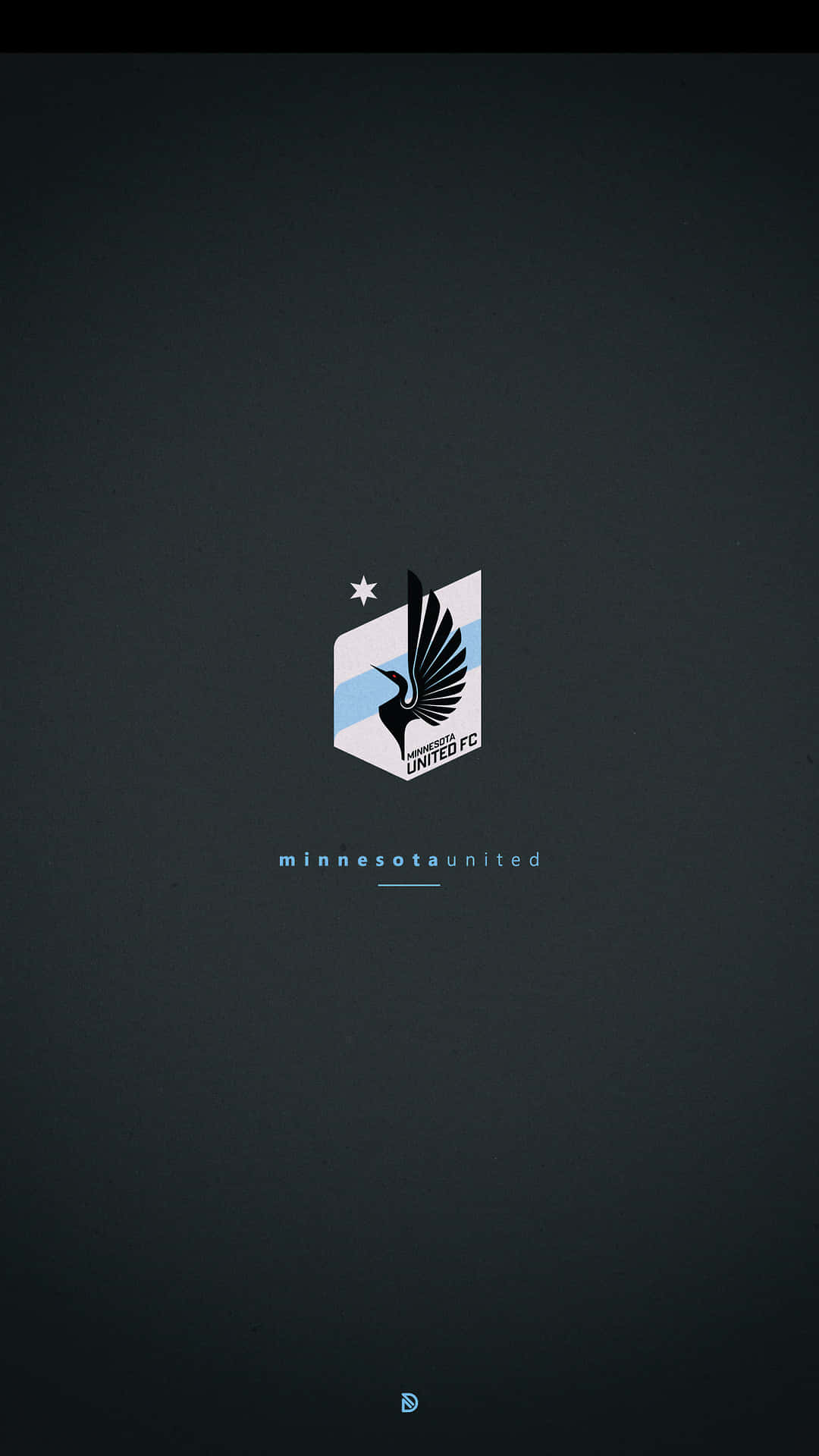 Minnesota United FC, logo, dark gray background, Full HD Phone Wallpaper