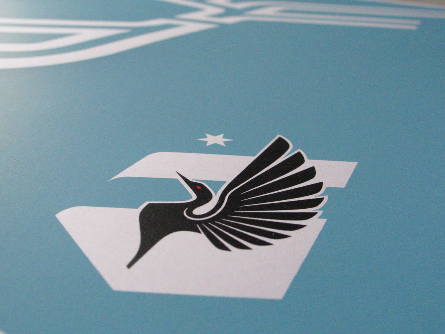 Minnesota United FC, bird logo, black bird, HD Desktop Wallpaper