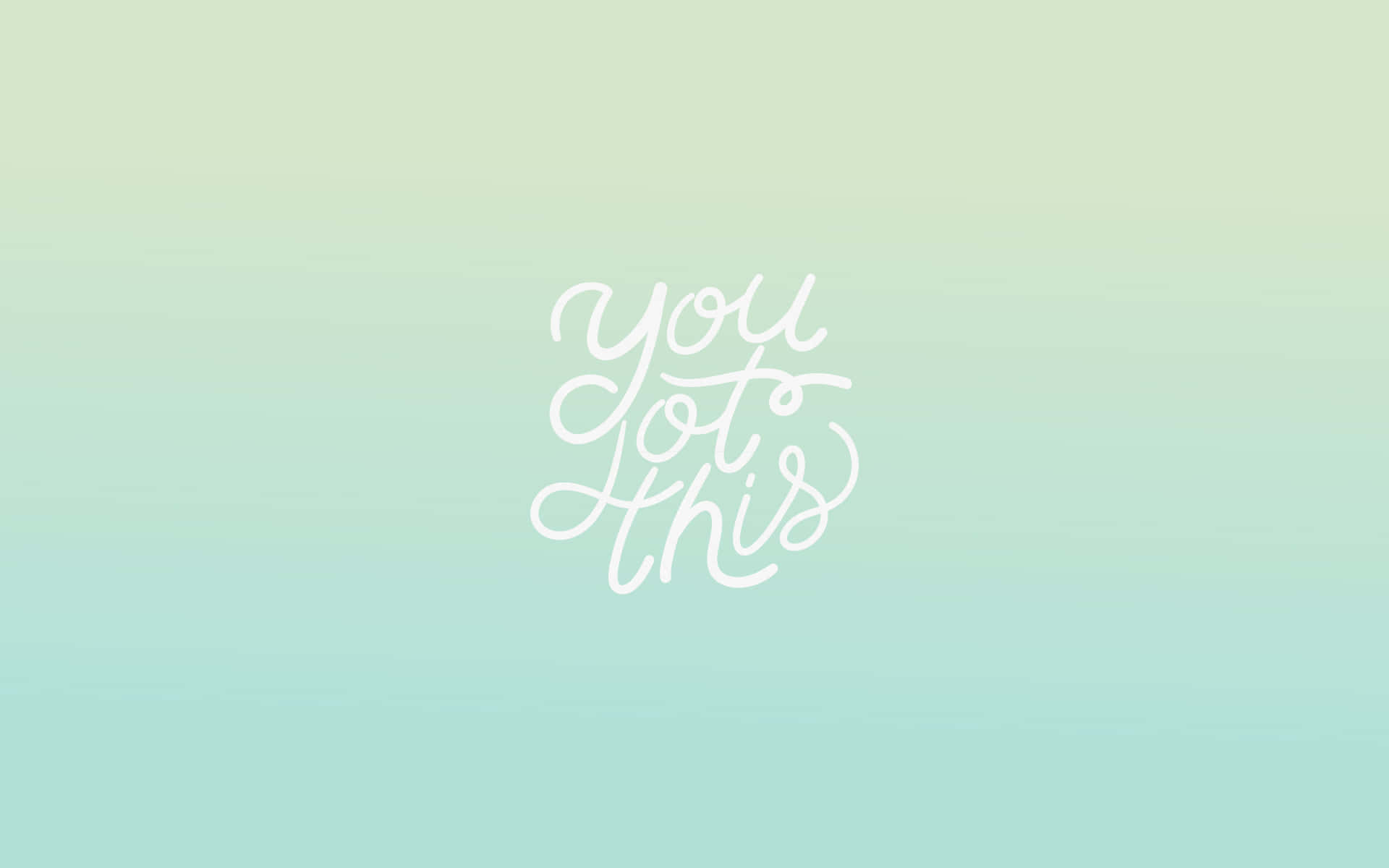 mint green, pale green, soft mint to pale green gradient, Full HD Desktop Wallpaper