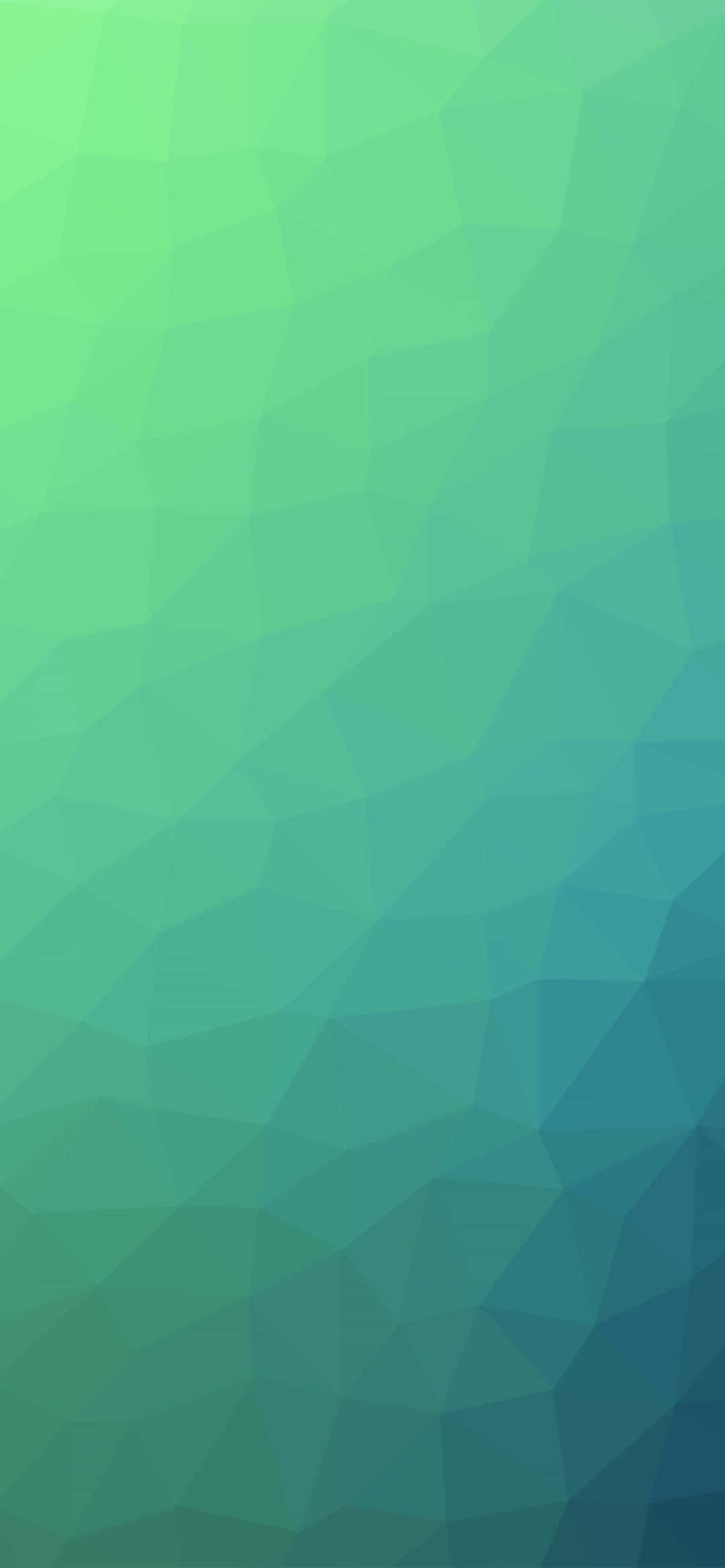 mint green, teal, low-poly geometric pattern, Full HD Phone Wallpaper
