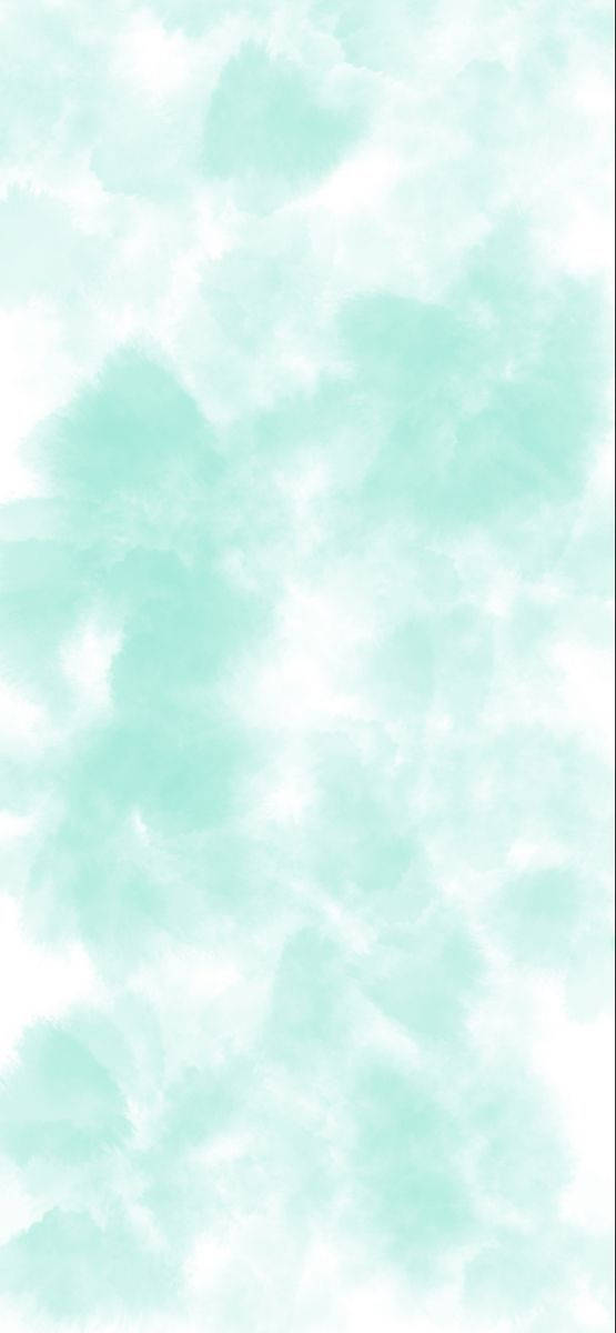 mint green, iPhone, watercolor washes, SD Phone Wallpaper