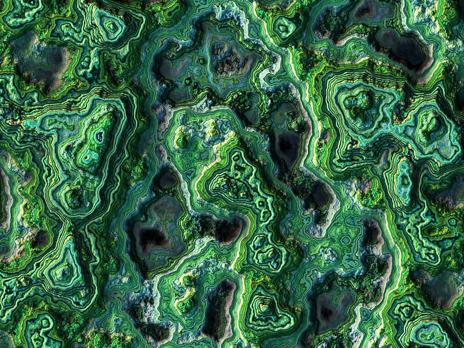 Mint Green Marble, vibrant green, teal agate stone, SD Desktop Wallpaper