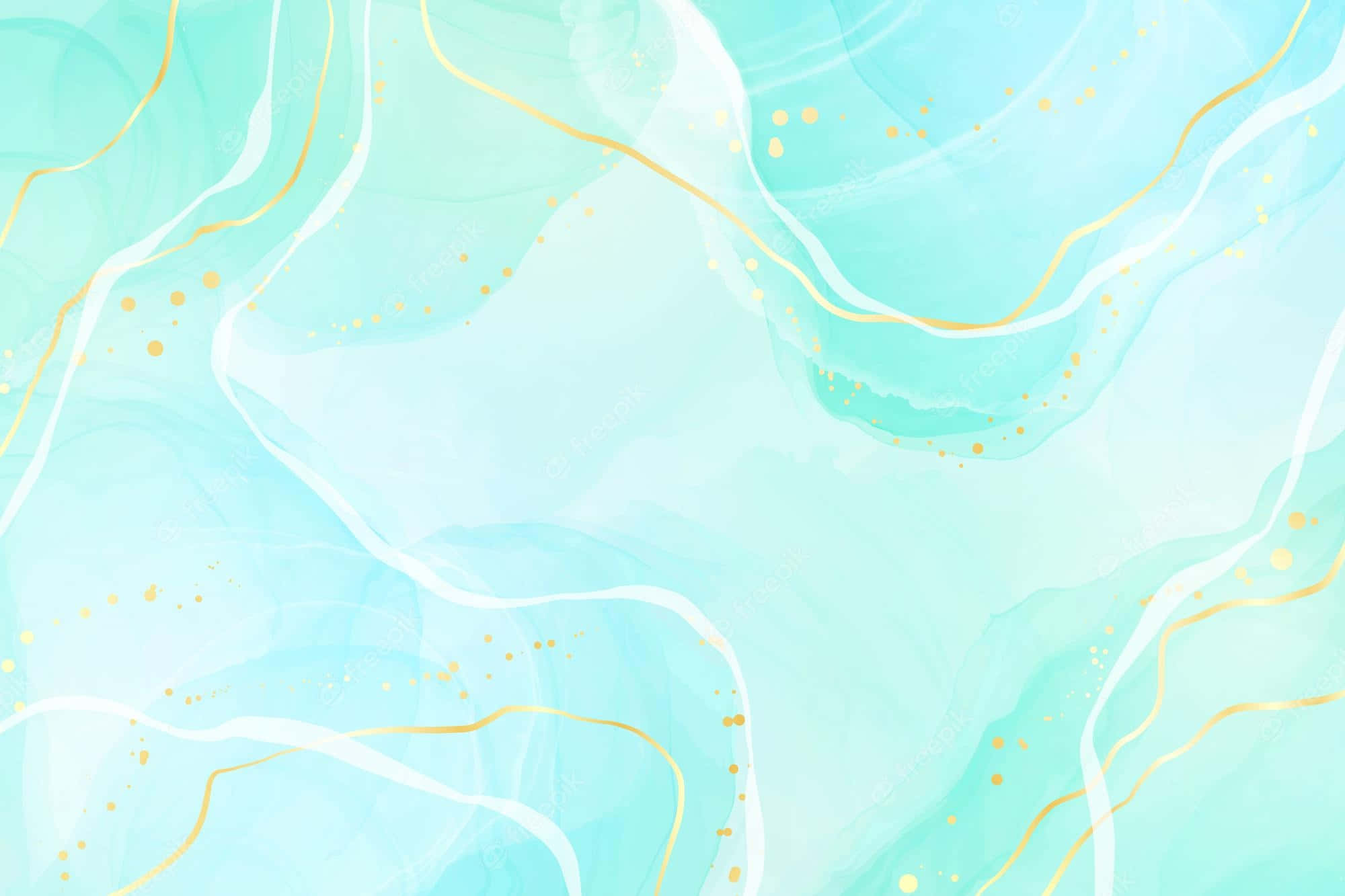 Mint Green Marble, aqua, white, Full HD Desktop Wallpaper