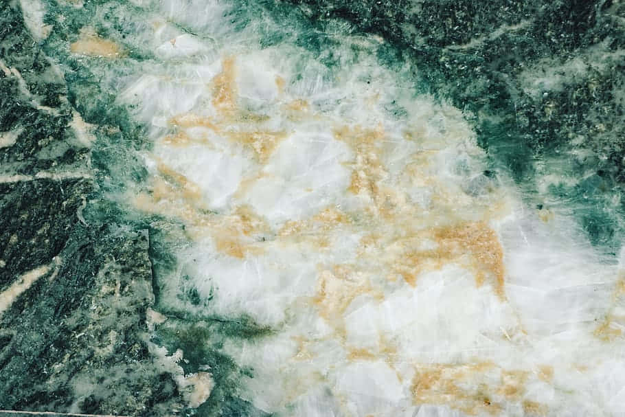 mint green marble, green and white marble, golden veins, SD Desktop Wallpaper