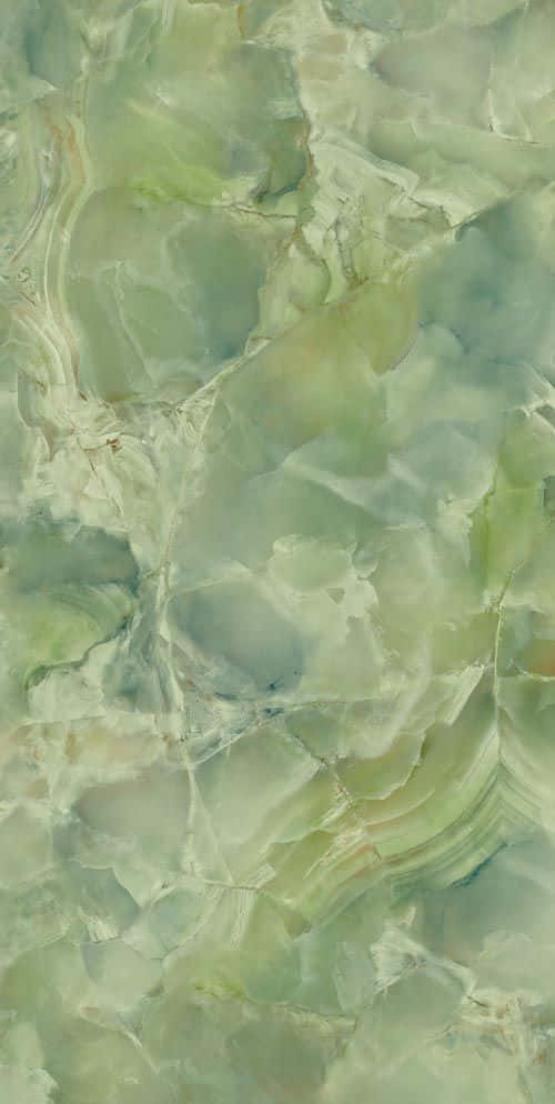 mint green marble, soft green, white marble-like swirls, SD Phone Wallpaper
