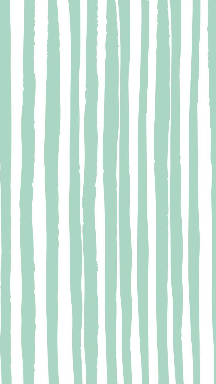 mint green, white, vertical mint green brushstroke stripes, HD Phone Wallpaper