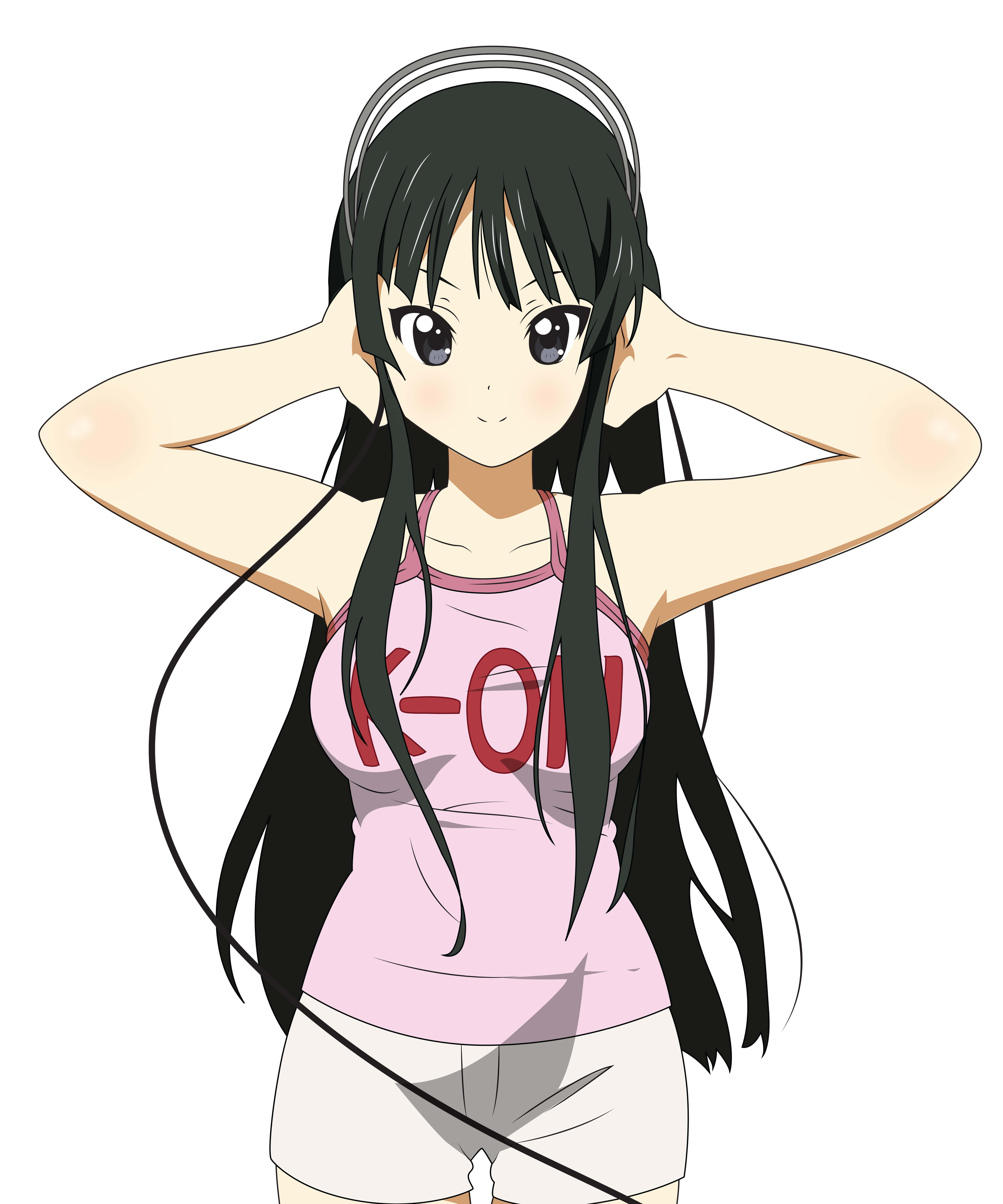 Mio Akiyama, K-ON, pink K-ON tank top, 5K Phone Wallpaper
