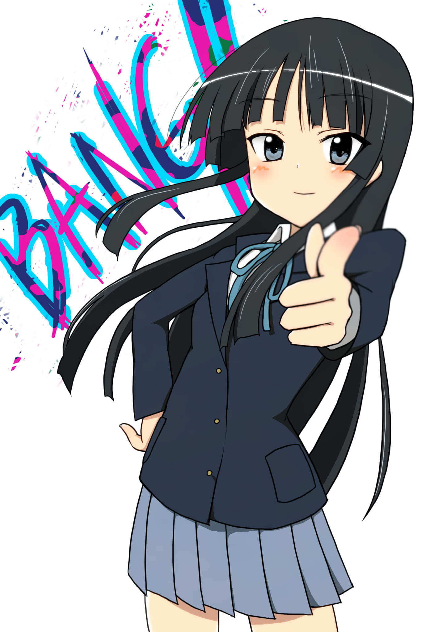 Mio Akiyama, bass guitar, concert, Full HD Phone Wallpaper
