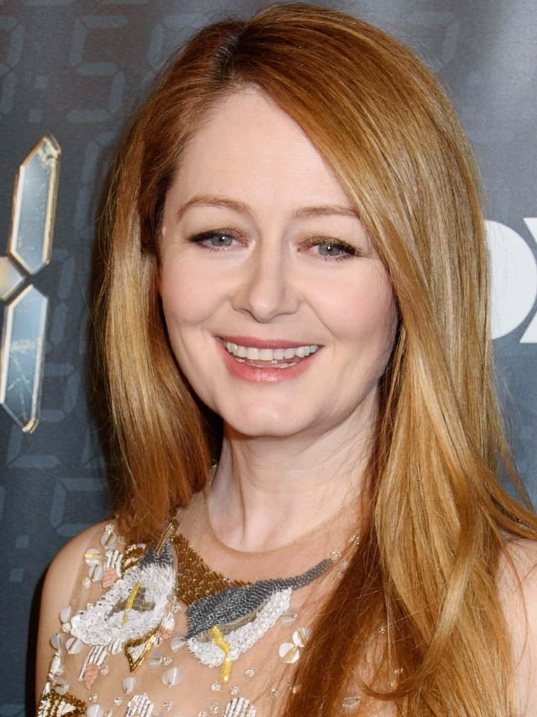 Miranda Otto, long red hair, beaded dress, HD Phone Wallpaper