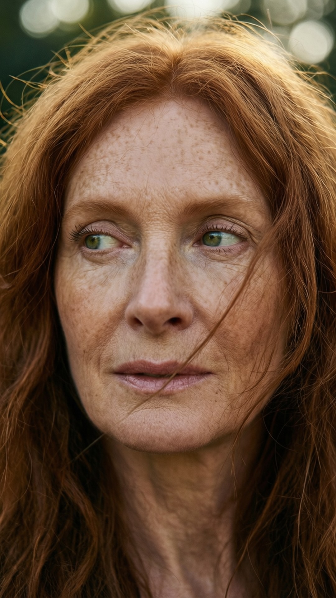 Miranda, red hair, freckles, Full HD Phone Wallpaper