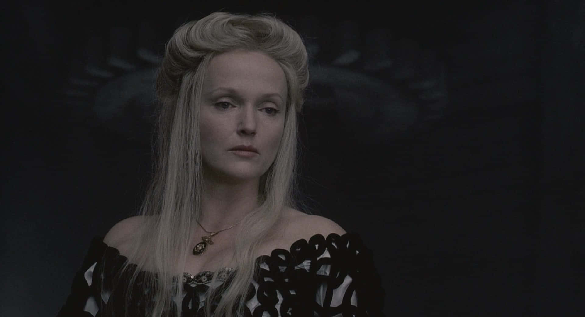 Miranda Richardson, blonde hair, dark eyes, Full HD Desktop Wallpaper
