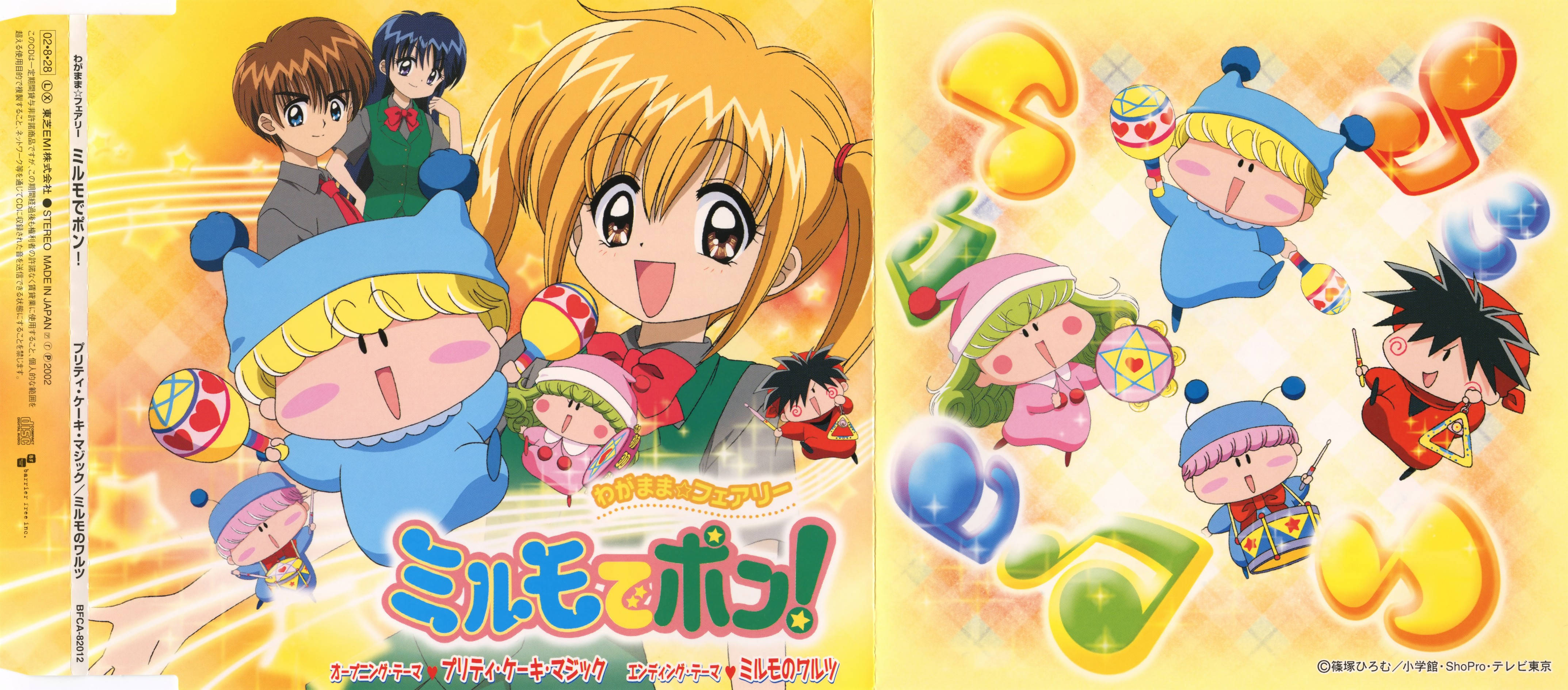 Mirmo De Pon, anime characters, colorful hats, 4K Desktop Wallpaper