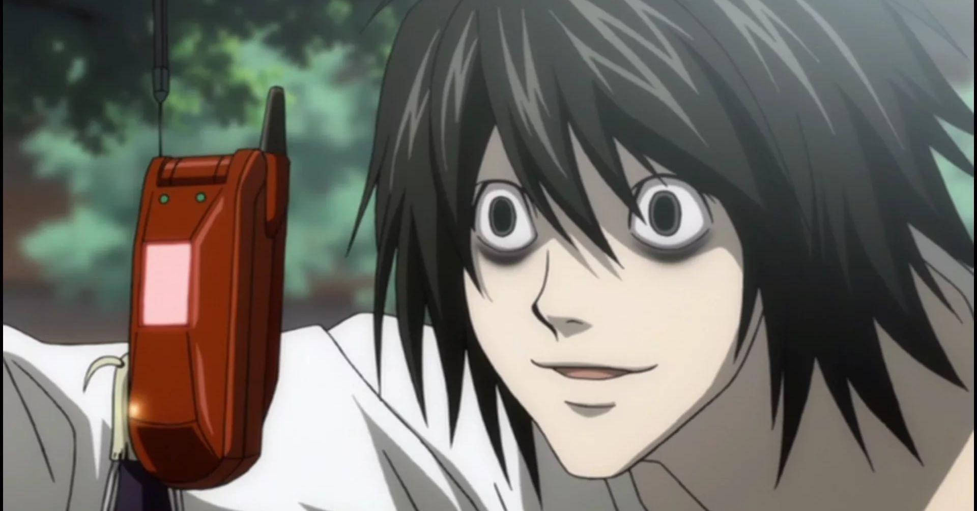 Misa Amane, black hair, wide eyes, Full HD Desktop Wallpaper