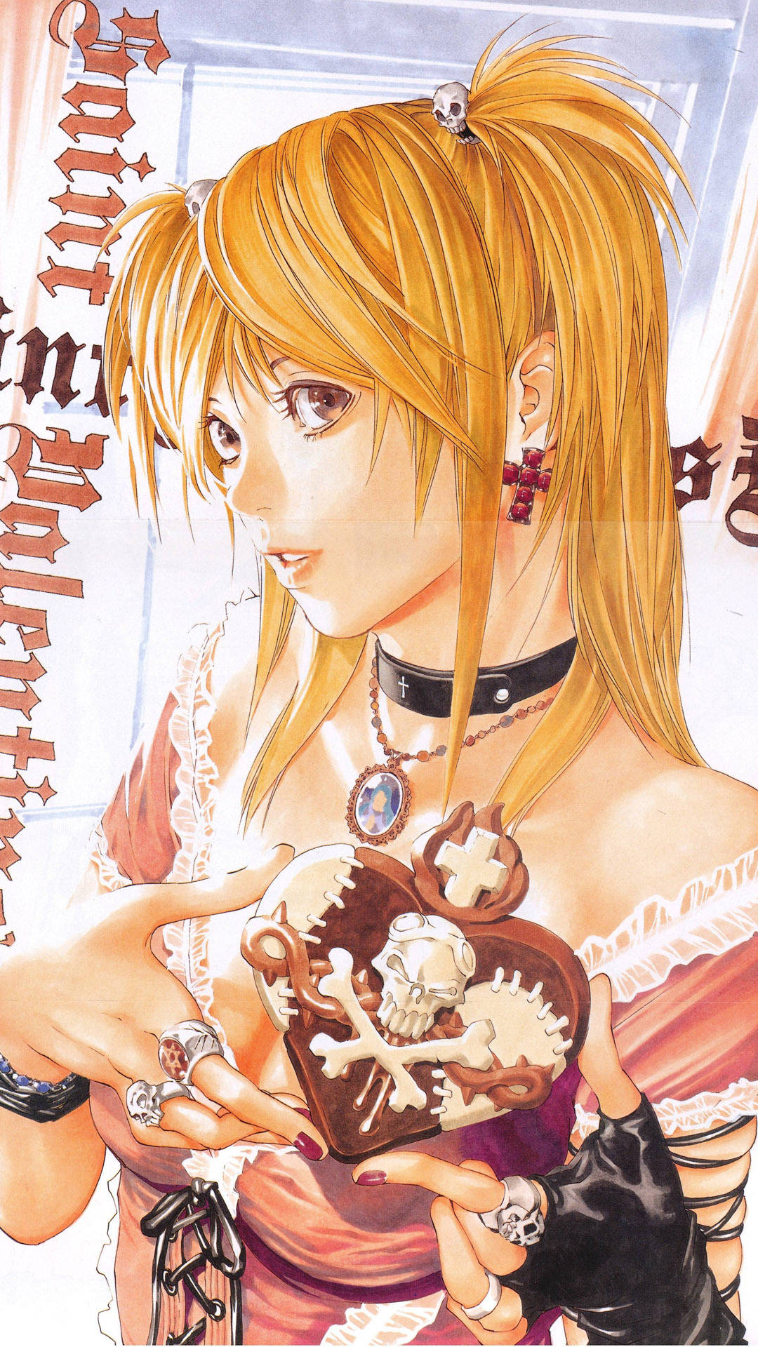 Misa Amane, anime, blonde, Full HD Phone Wallpaper