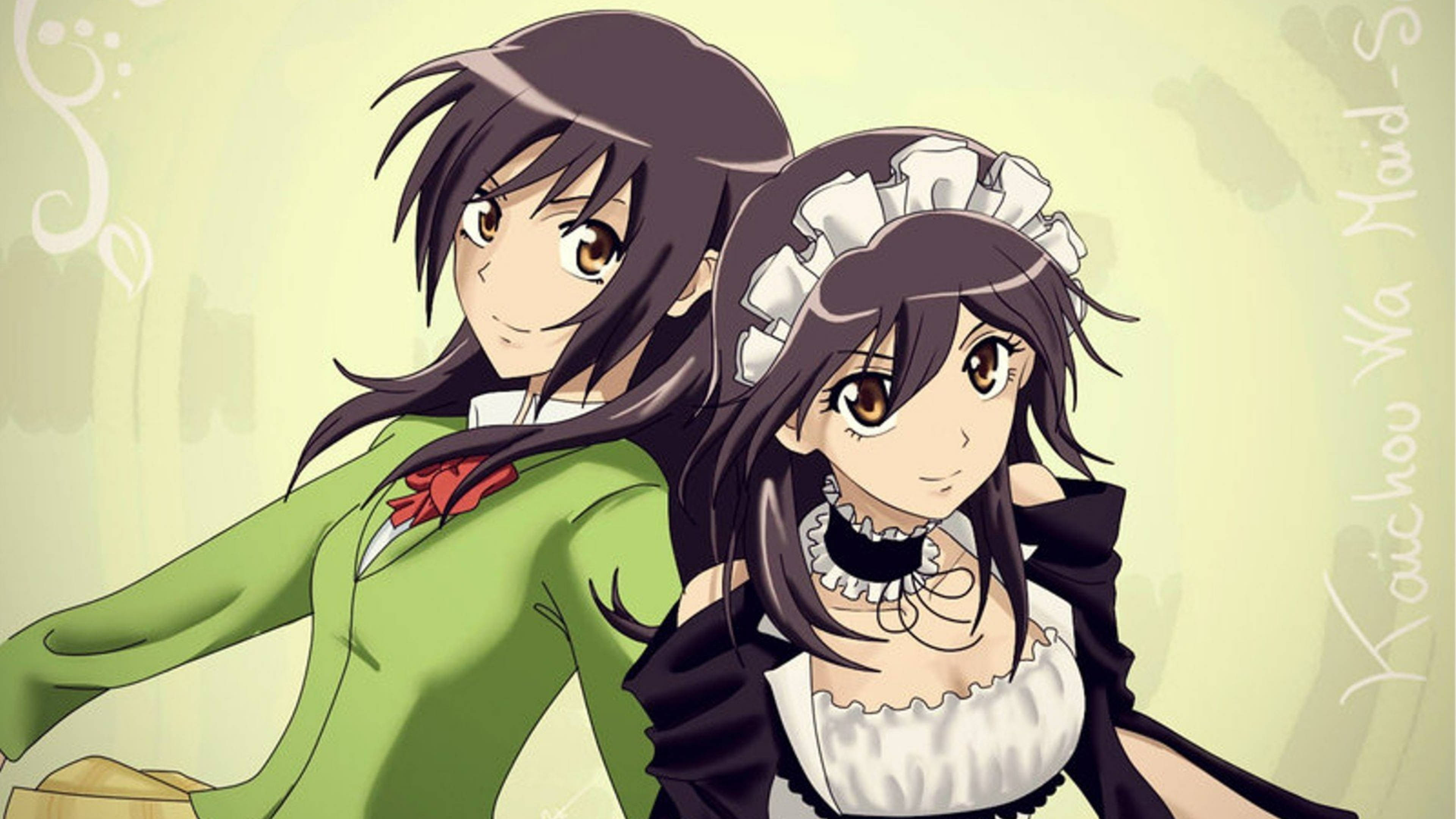 Misaki Ayuzawa, maid outfit, green jacket, 4K Desktop Wallpaper