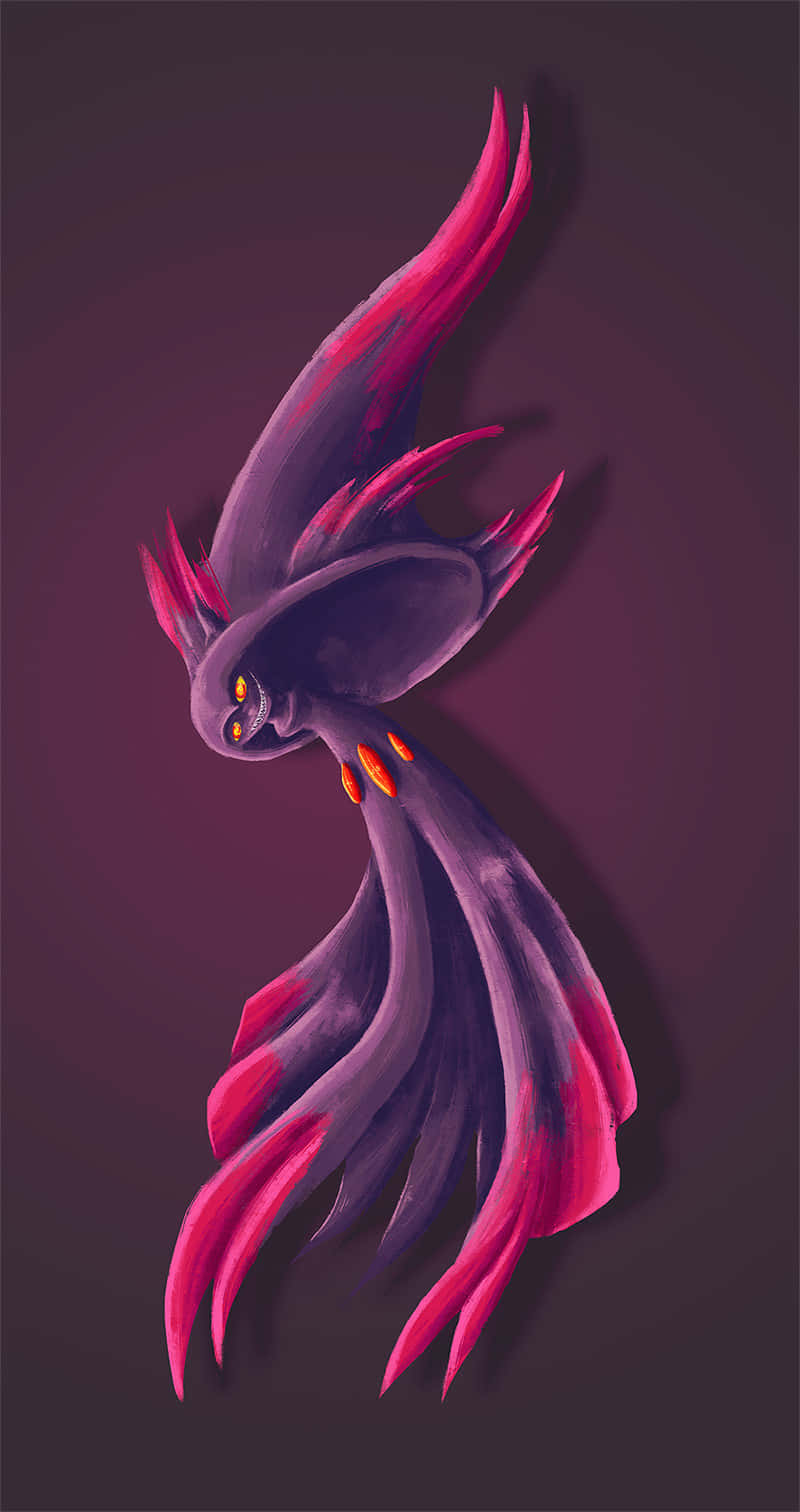 Mismagius, dark purple, magenta, HD Phone Wallpaper