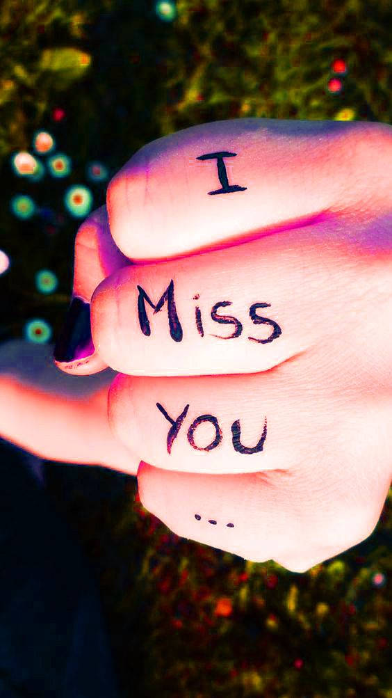 Missing You Knuckle Writing, I Miss You..., knuckles, SD Phone Wallpaper
