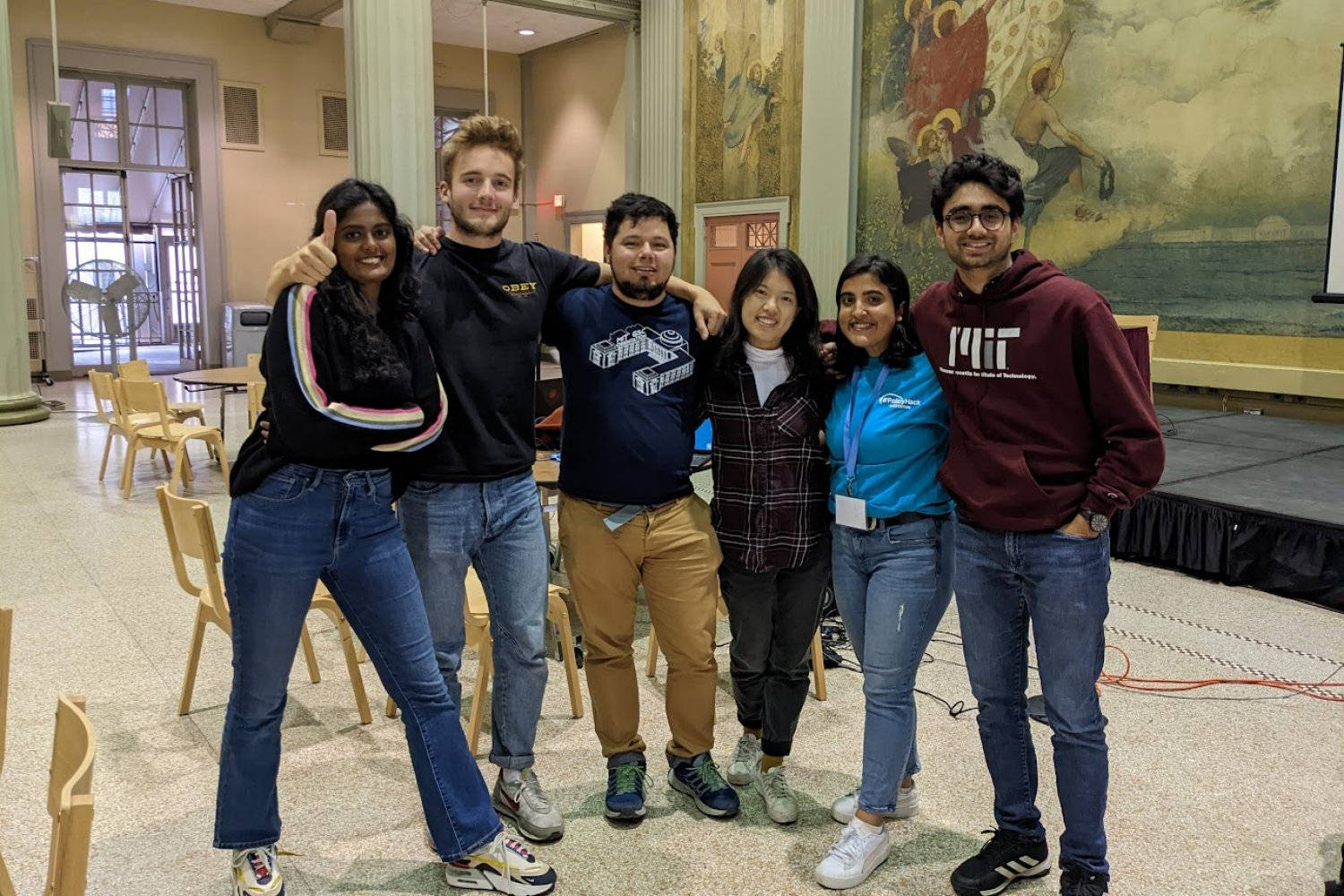 MIT, students, grand hall, HD Desktop Wallpaper