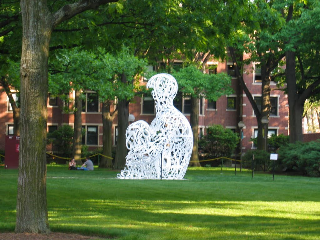 Mit, alchemist sculpture, jaume plensa, SD Desktop Wallpaper