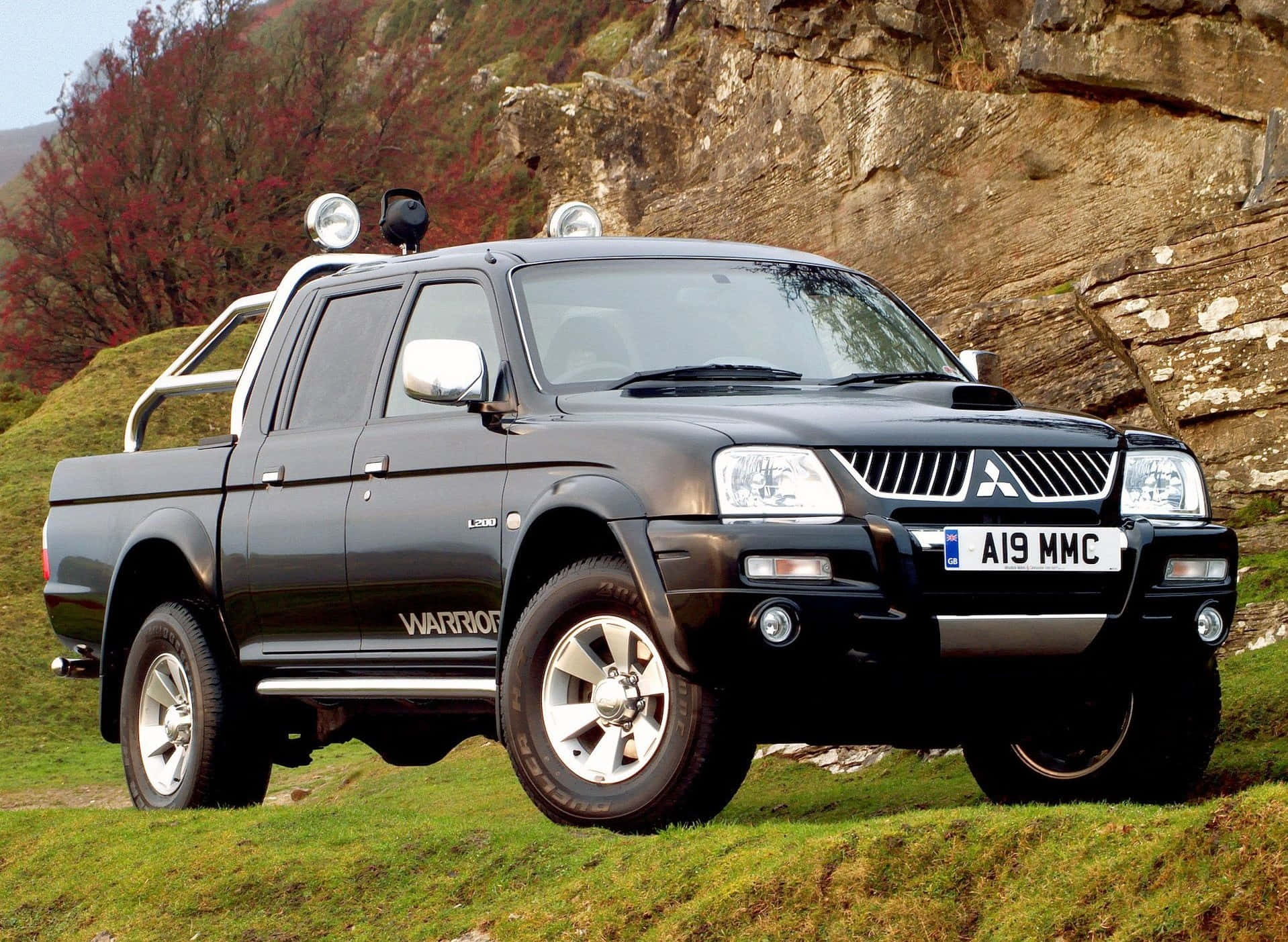 Mitsubishi L200, Warrior, sunset, HD Desktop Wallpaper