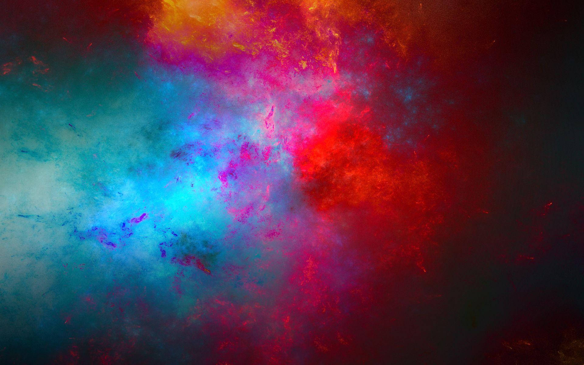 Mix Color, blue, pink, Full HD Desktop Wallpaper