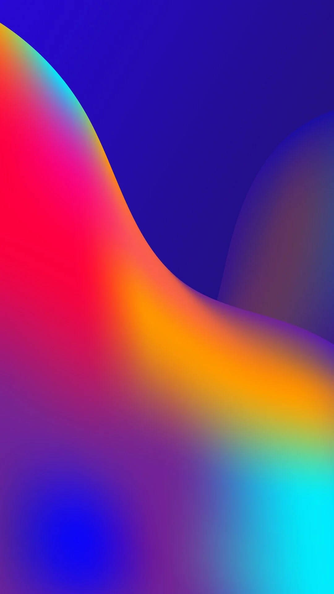 Mix Color, rainbow, fiery red, Full HD Phone Wallpaper