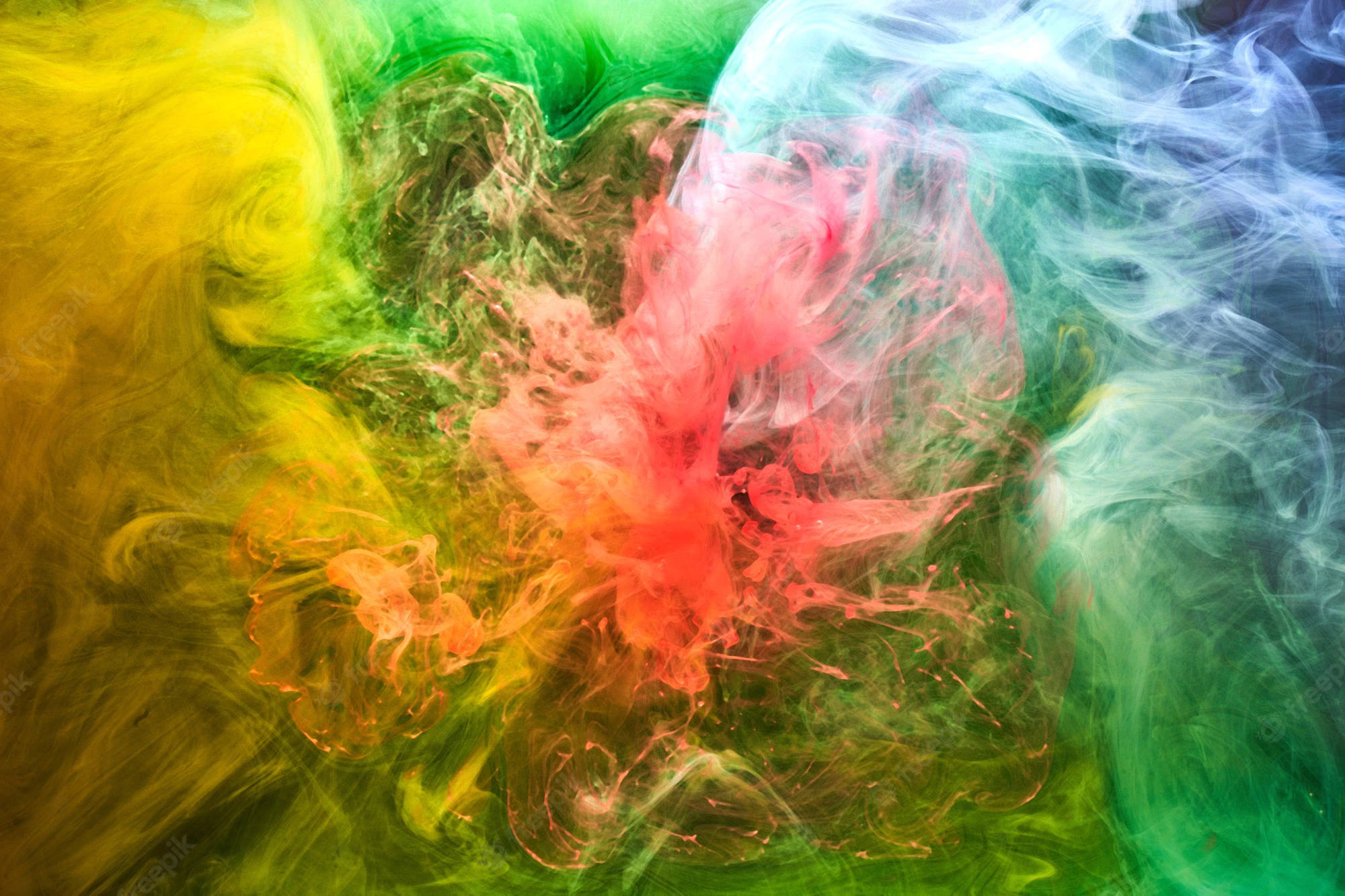 Mix Color, yellow, green, Full HD Desktop Wallpaper