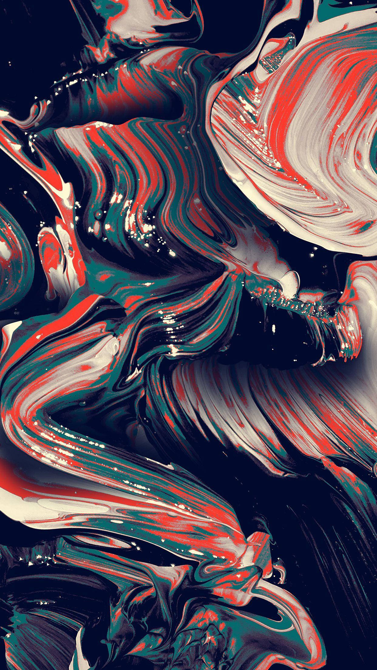 reddish mix color, red, teal, Full HD Phone Wallpaper