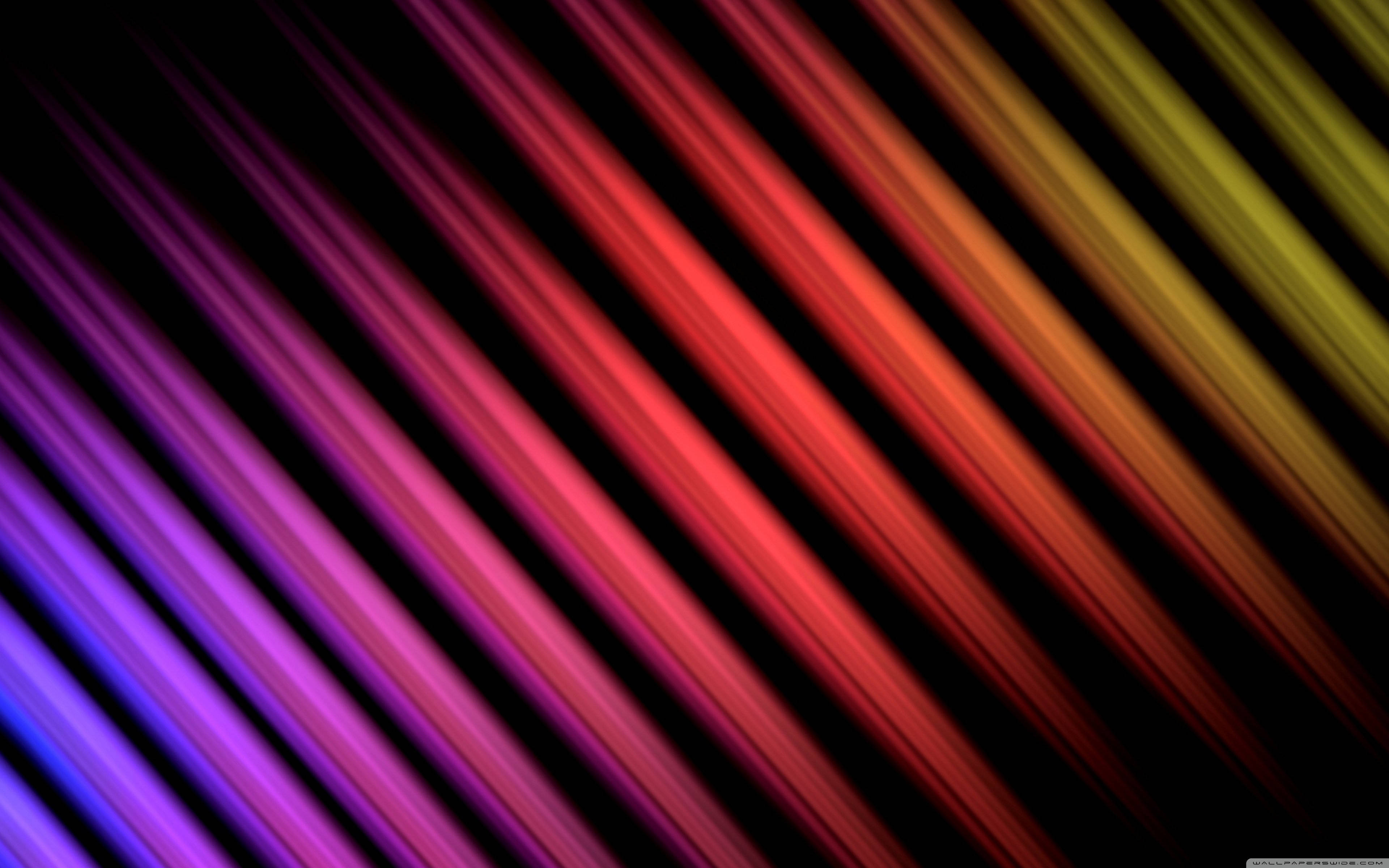 Mix Color, horizontal lines, rainbow colors, 4K Desktop Wallpaper