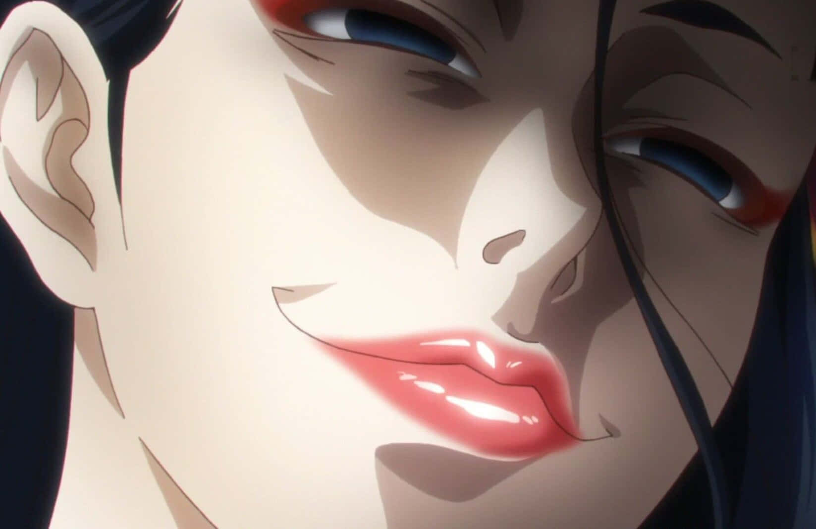 Miyo Inbami, anime character, smirking lips, HD Desktop Wallpaper