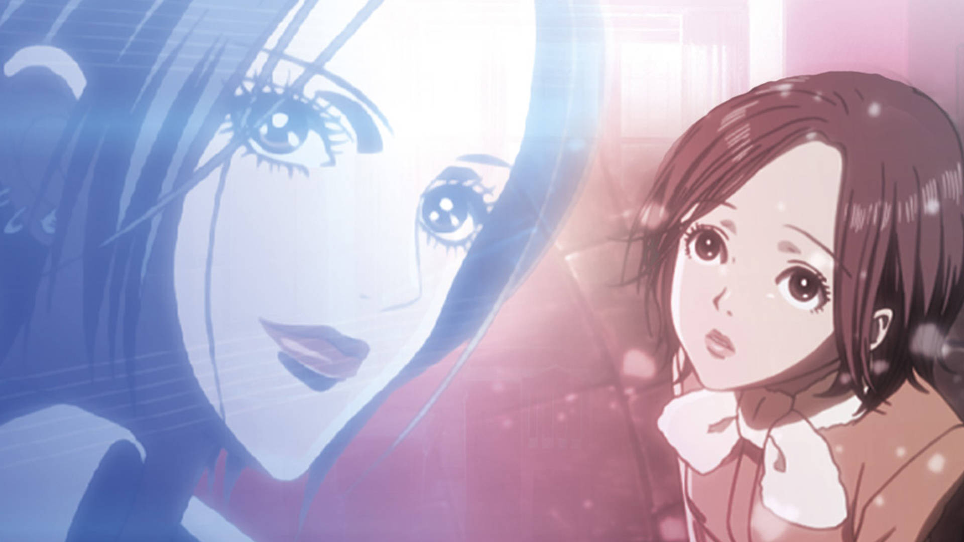 Nana Anime, red, blue, Full HD Desktop Wallpaper