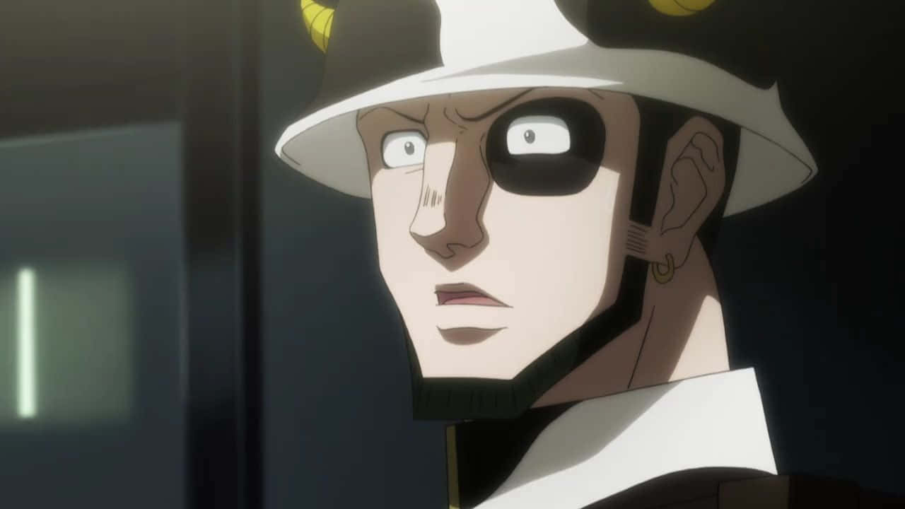 Mizaistom Nana, black patch, white hat, HD Desktop Wallpaper