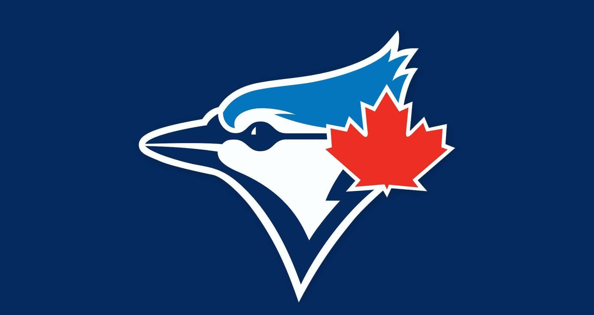 MLB Teams, blue jay head logo, red maple leaf, Full HD Desktop Wallpaper