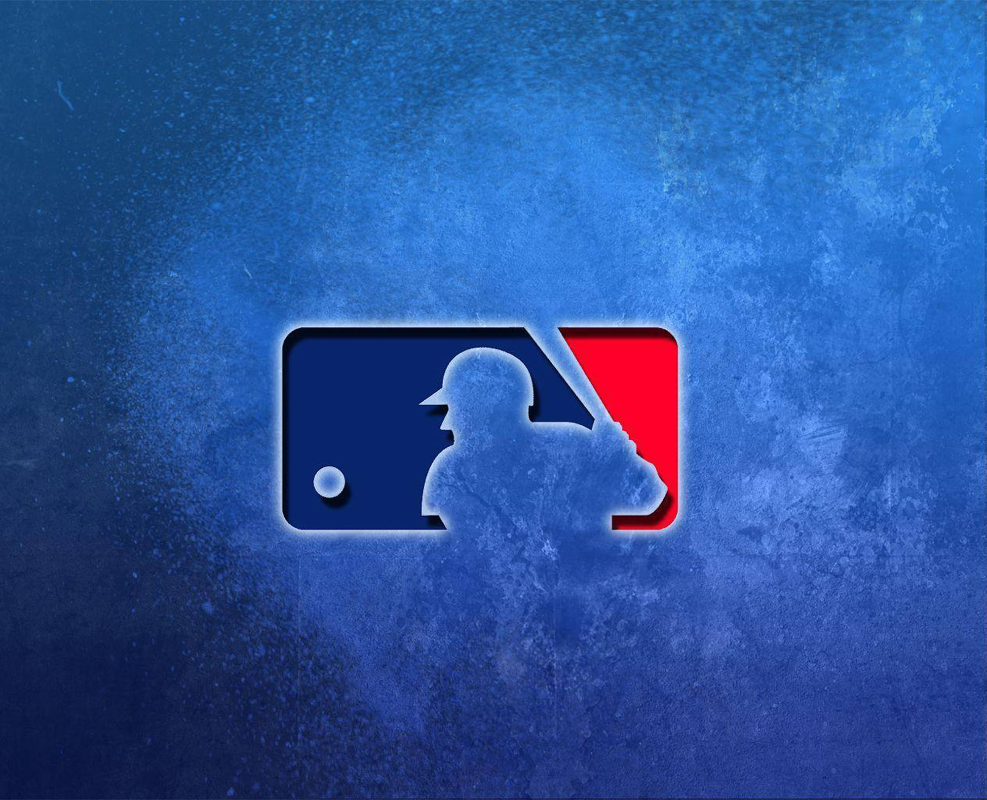 MLB, blue, MLB logo, Full HD Desktop Wallpaper