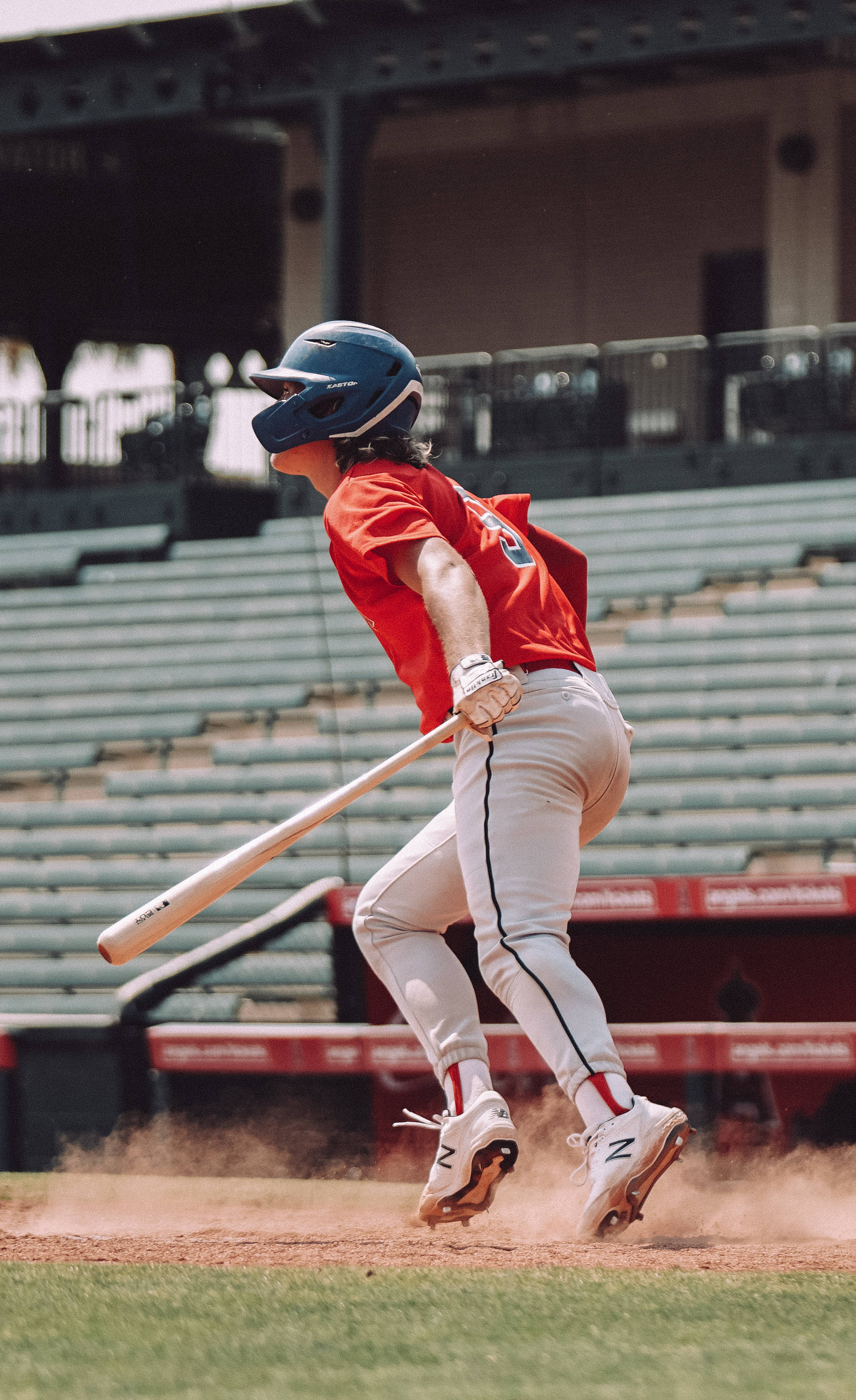 MLB, red jersey, blue helmet, 2K Phone Wallpaper