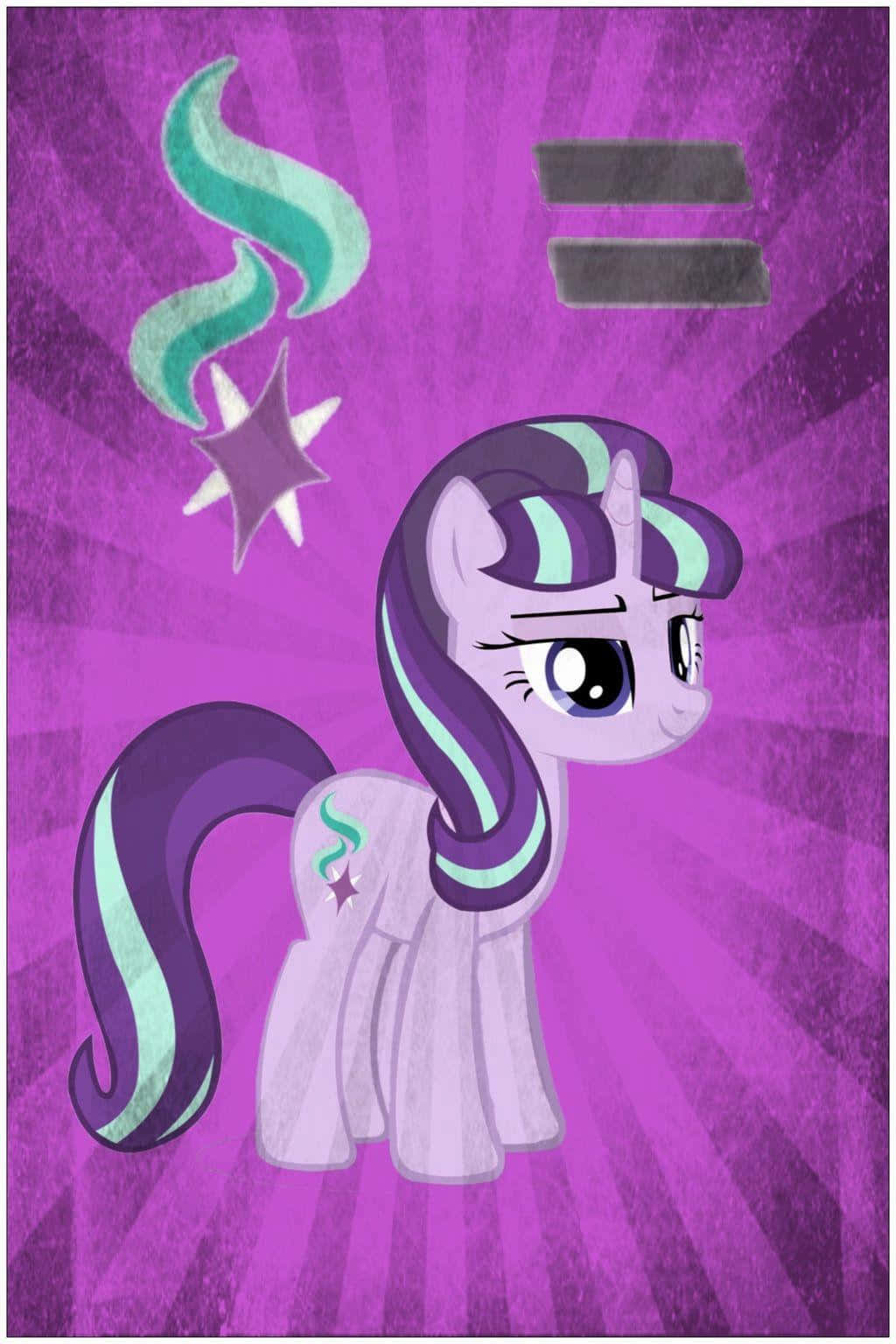 Mlp Phone, purple pony, star cutie mark, HD Phone Wallpaper