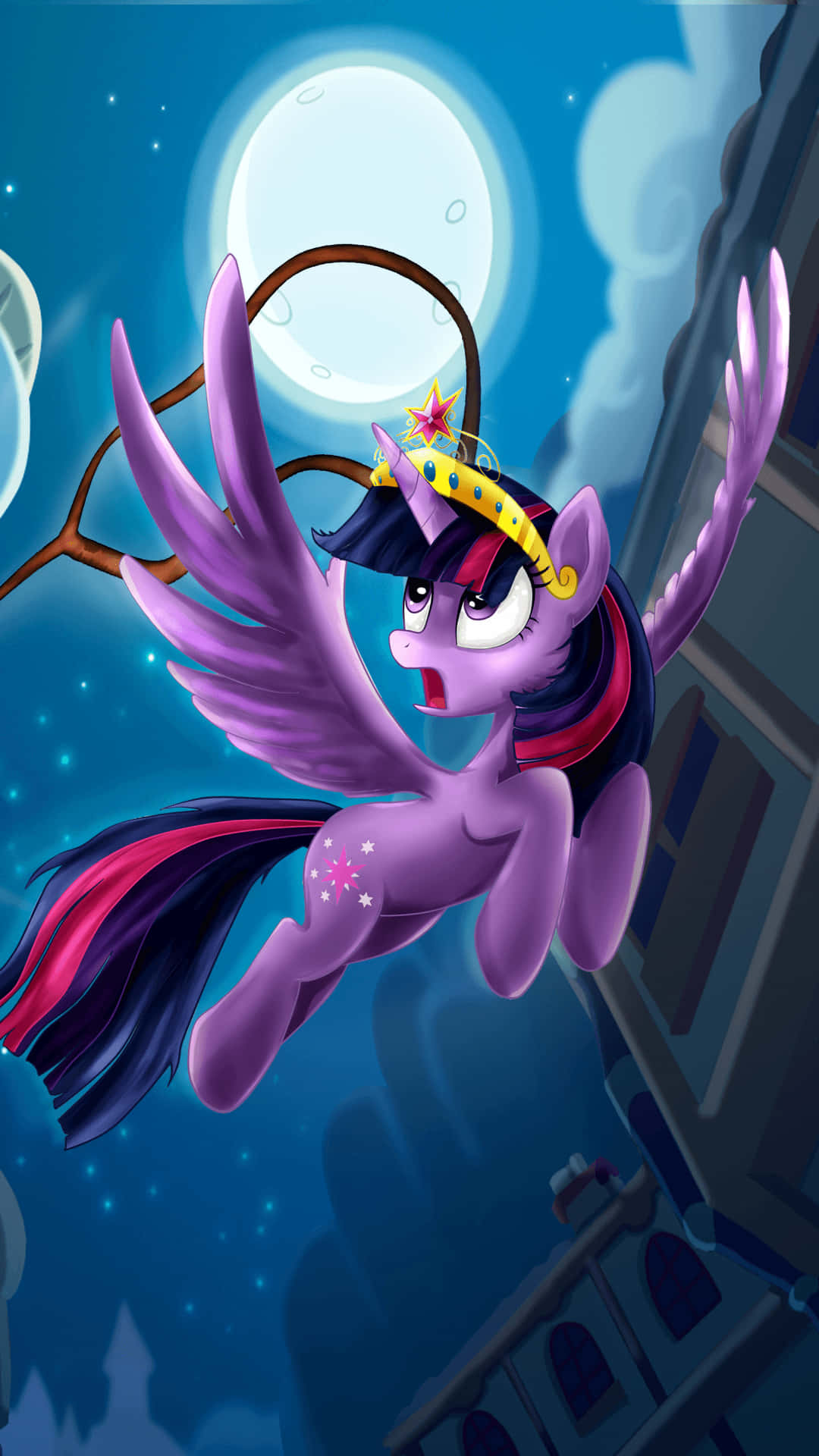 Mlp Phone, purple pony, wings, Full HD Phone Wallpaper