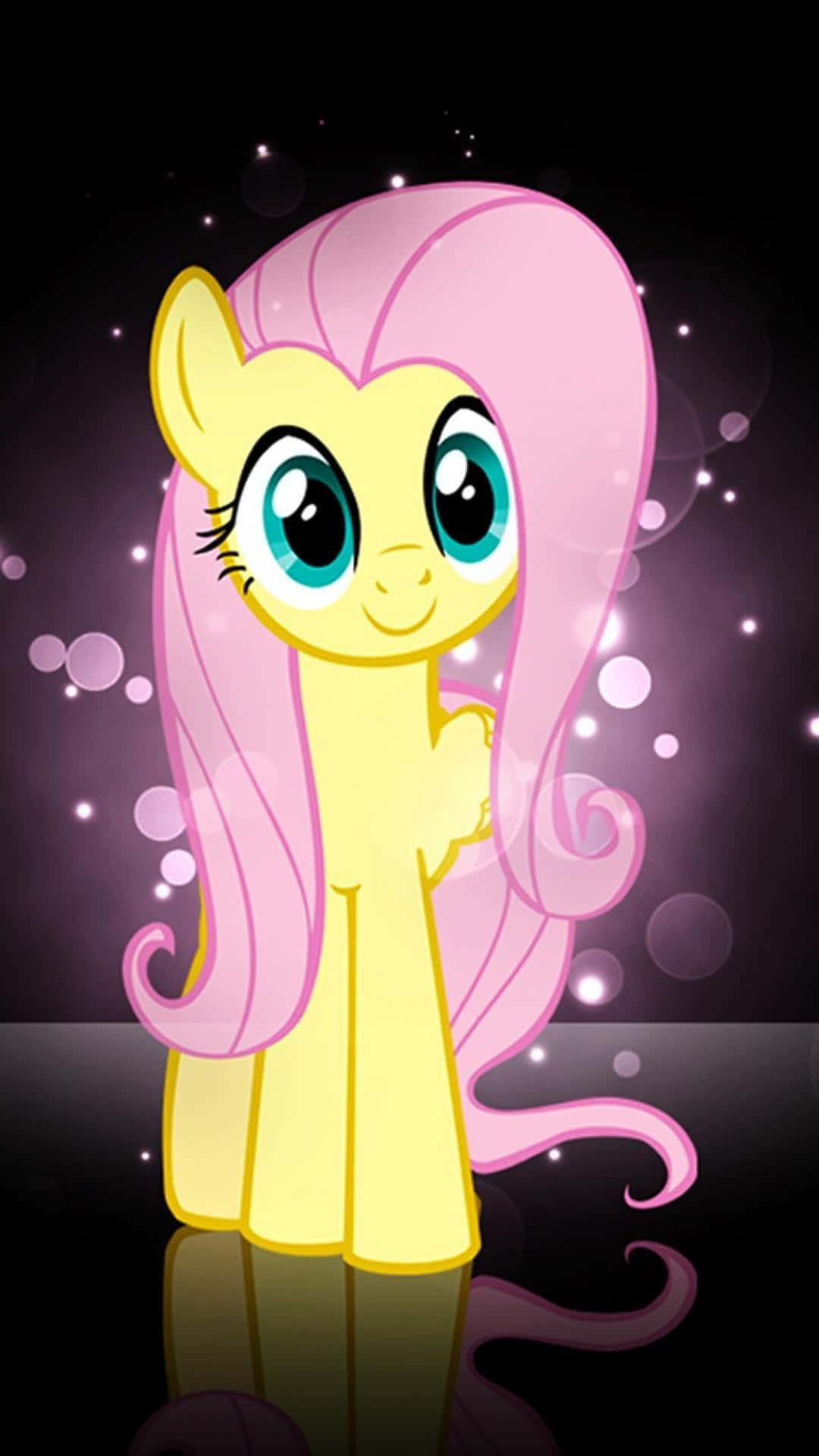 Mlp Phone, pink pony, blue eyes, Full HD Phone Wallpaper