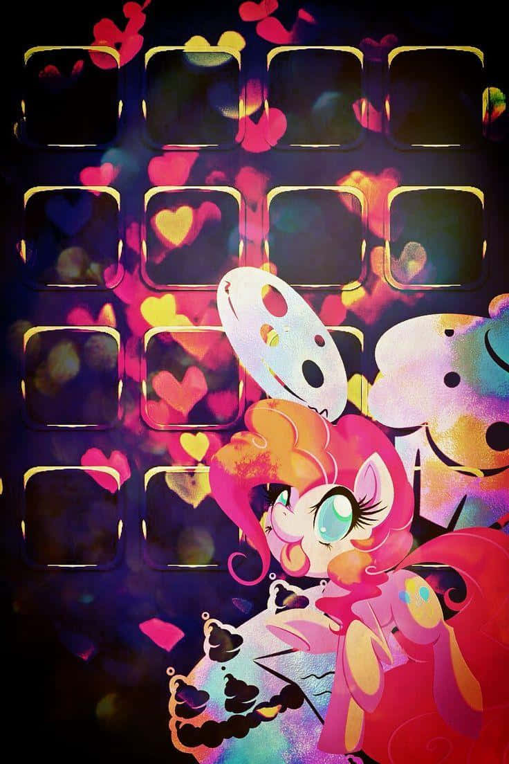 Mlp Phone, anime pony, pink hair, SD Phone Wallpaper