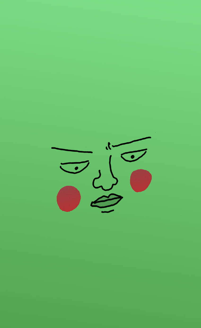 Mob Psycho 100 Ekubo, Ekubo, black lines, HD Phone Wallpaper