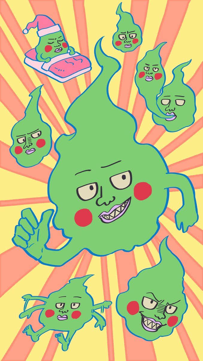 Mob Psycho 100, Ekubo, night, SD Phone Wallpaper