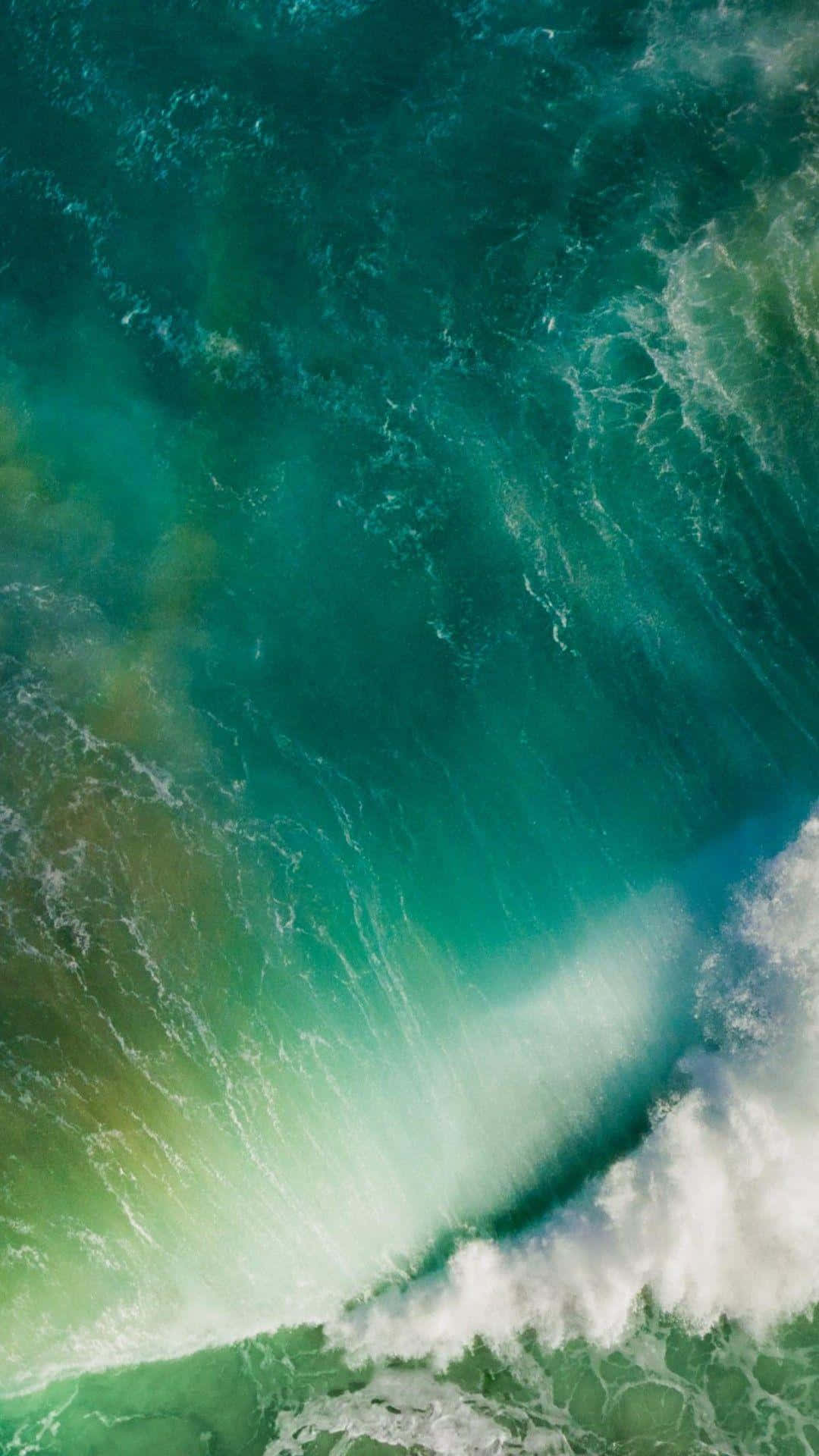iPhone 11, Green Ocean Wave, turquoise wave, Full HD Phone Wallpaper