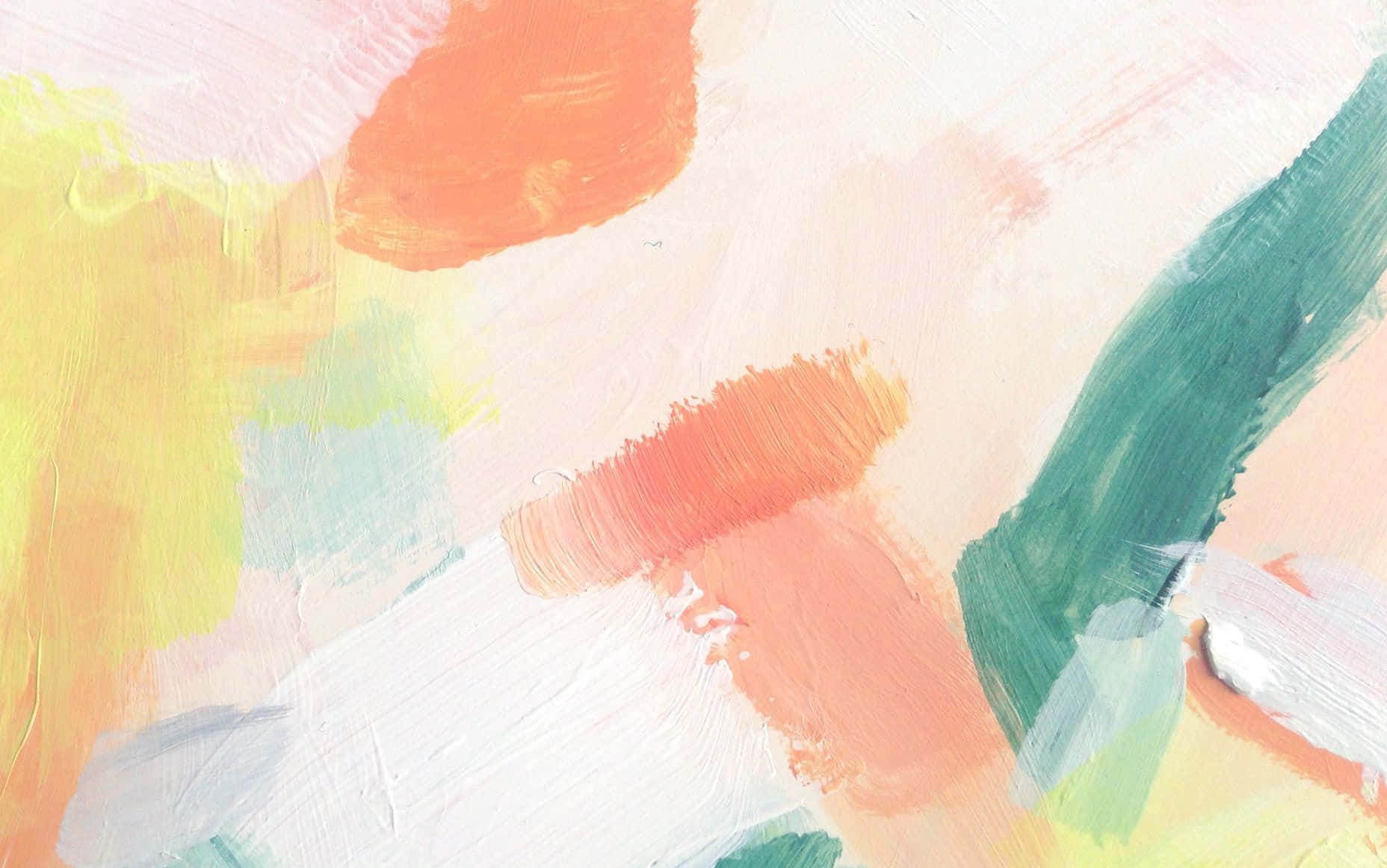 Modern Desktop, pastel peach, yellow, HD Desktop Wallpaper