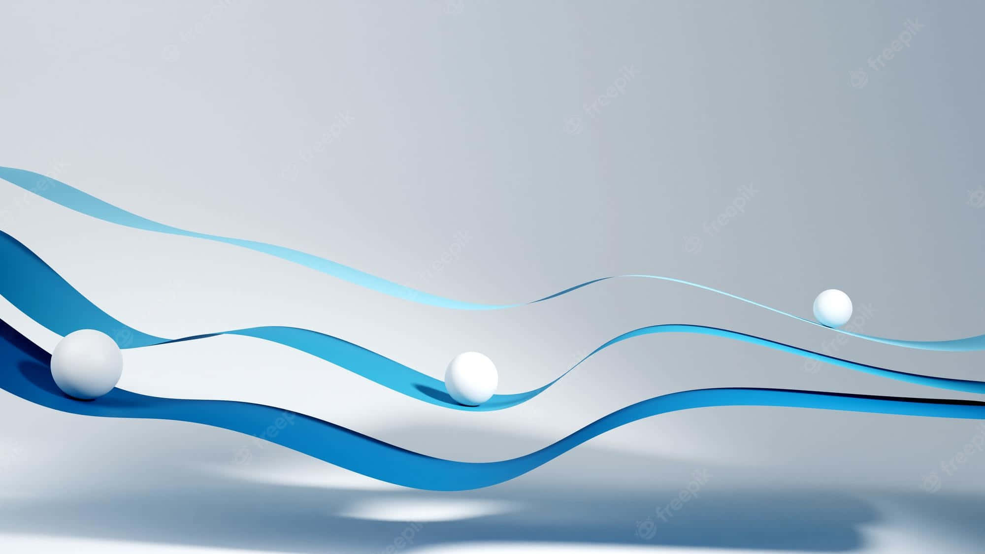 Modern Desktop, blue, white, Full HD Desktop Wallpaper