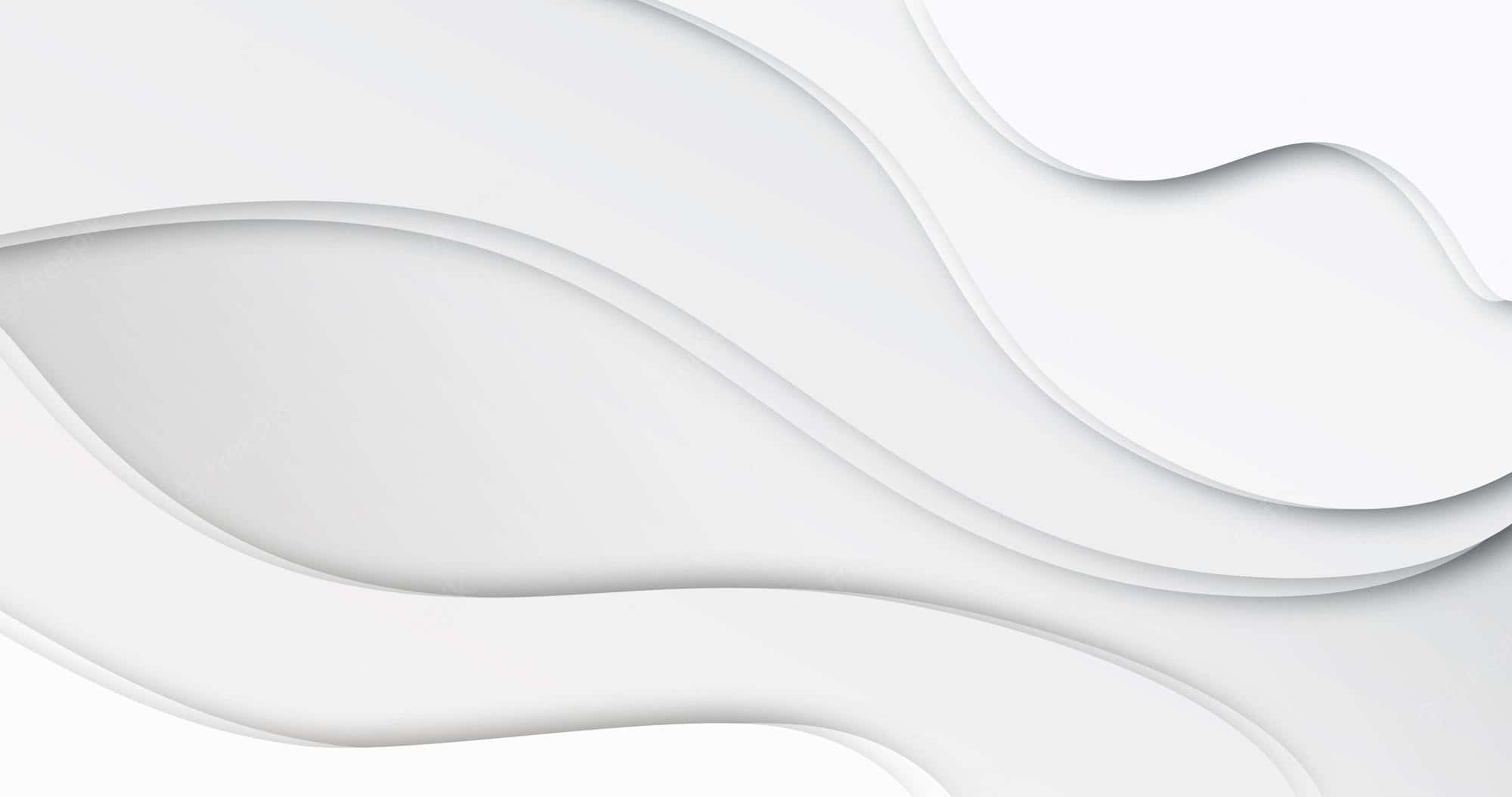 Modern Desktop, white, layered waves, Full HD Desktop Wallpaper